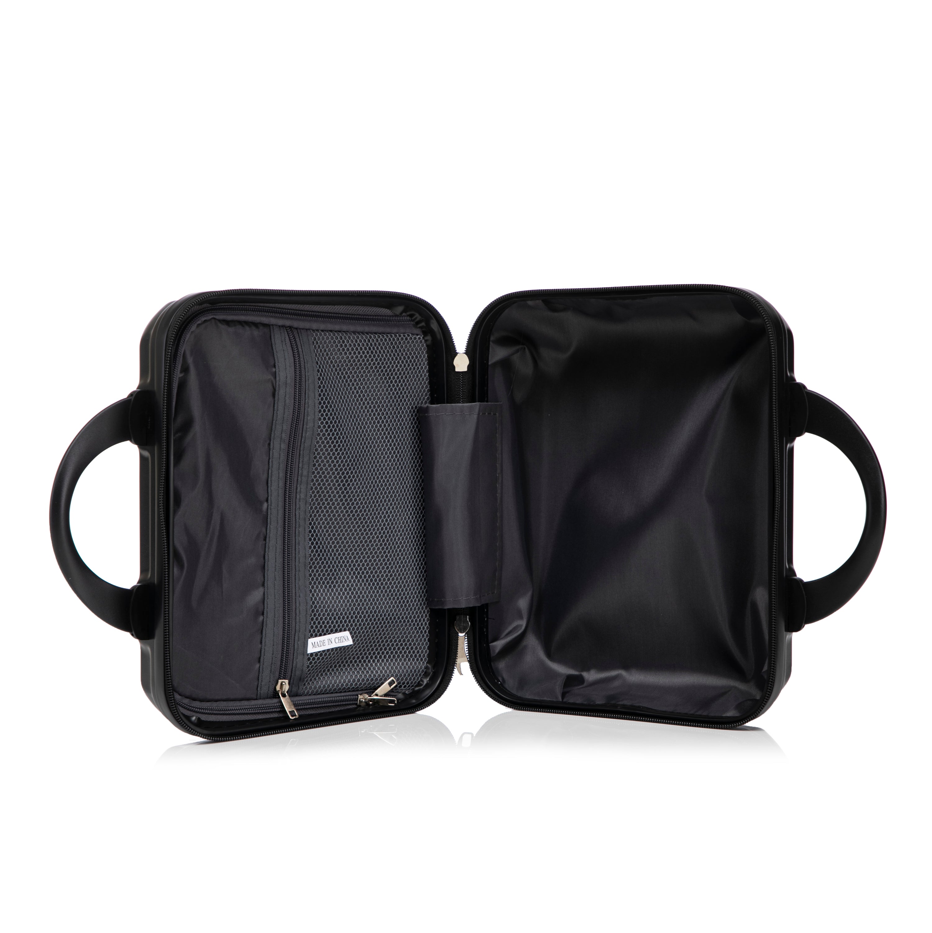 14'/20' 2-Piece ABS Spinner Wheel Luggage Set with Combination Lock