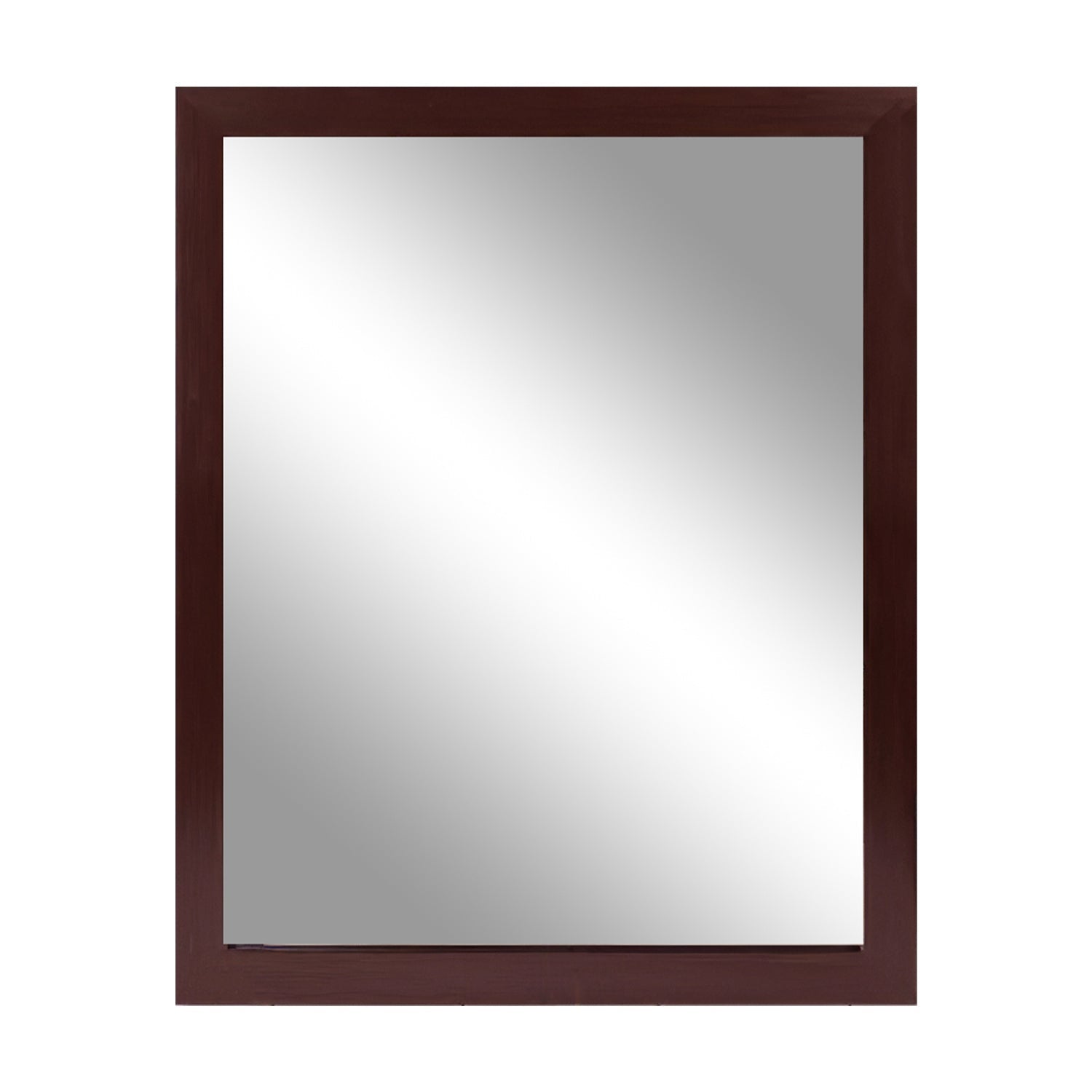 Wooden Frame Modern Wall Mirror