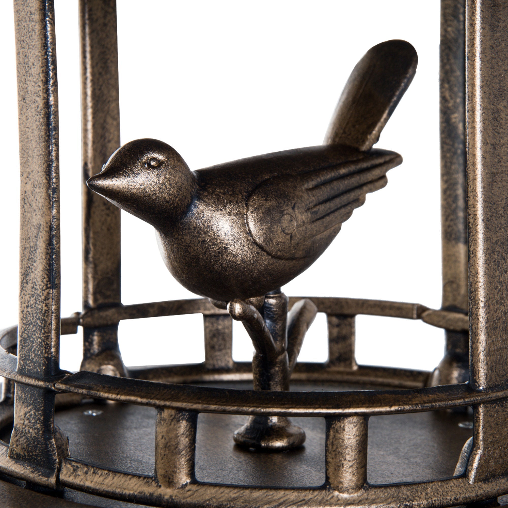 Outsunny 3-in-1 Garden Bird Bath Bowl Pedestal with Bird Feeder and Planter