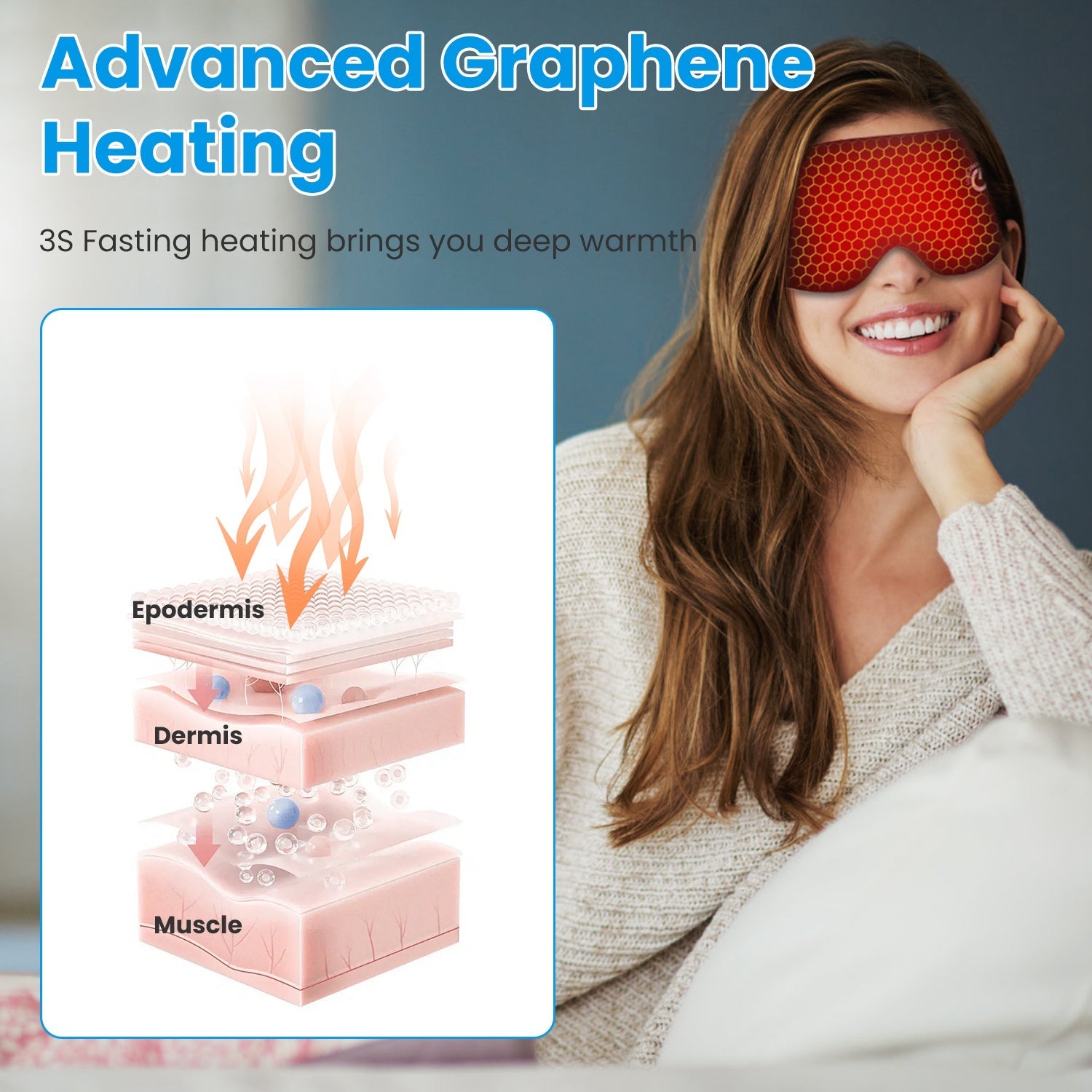 Cordless Heated Eye Mask