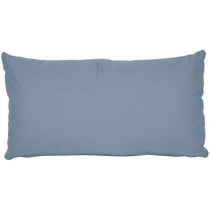 12" x 17" Kidney-Shaped Sunbrella® Outdoor Throw Pillow – Stylish Comfort for Any Space