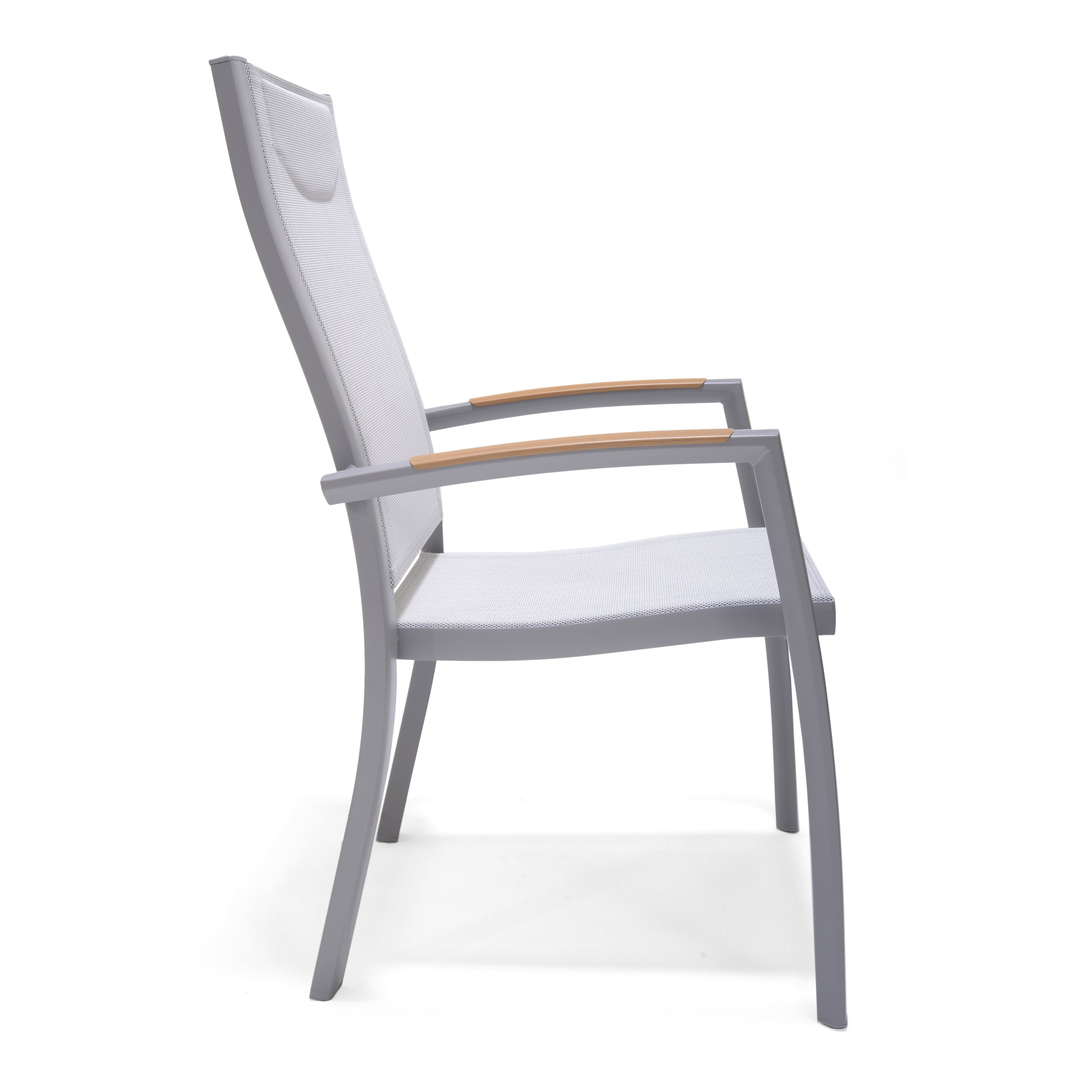 Panama Light Stacking Armchair - 2pc