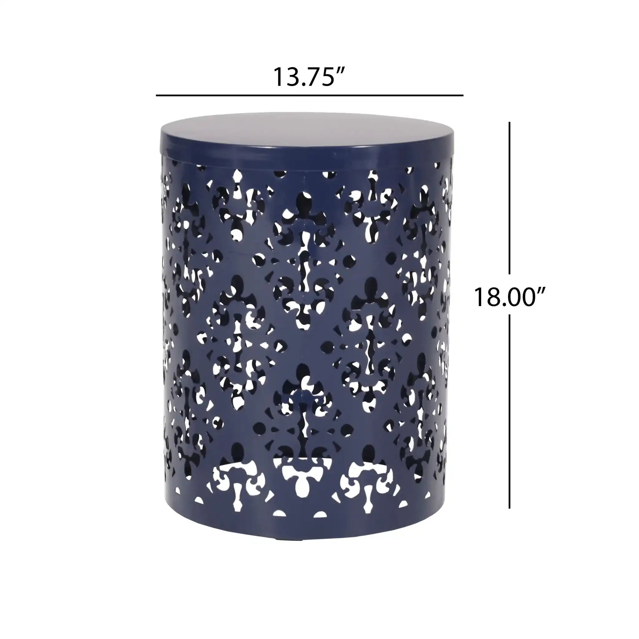 Outdoor Metal Modern Design End Table