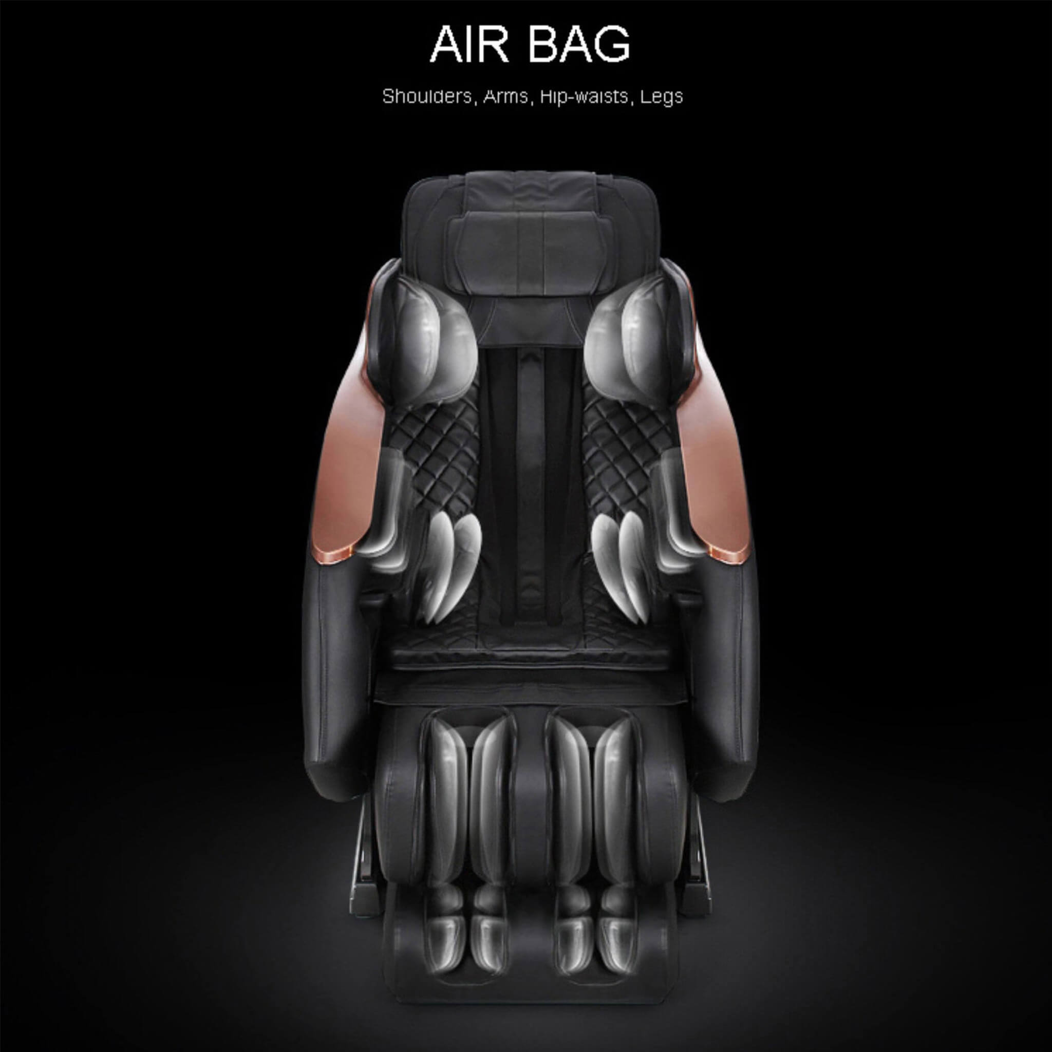 Airvana Zenith Full Body Zero Gravity Shiatsu Massage Chair With Heat And Voice Control (SAK93154)
