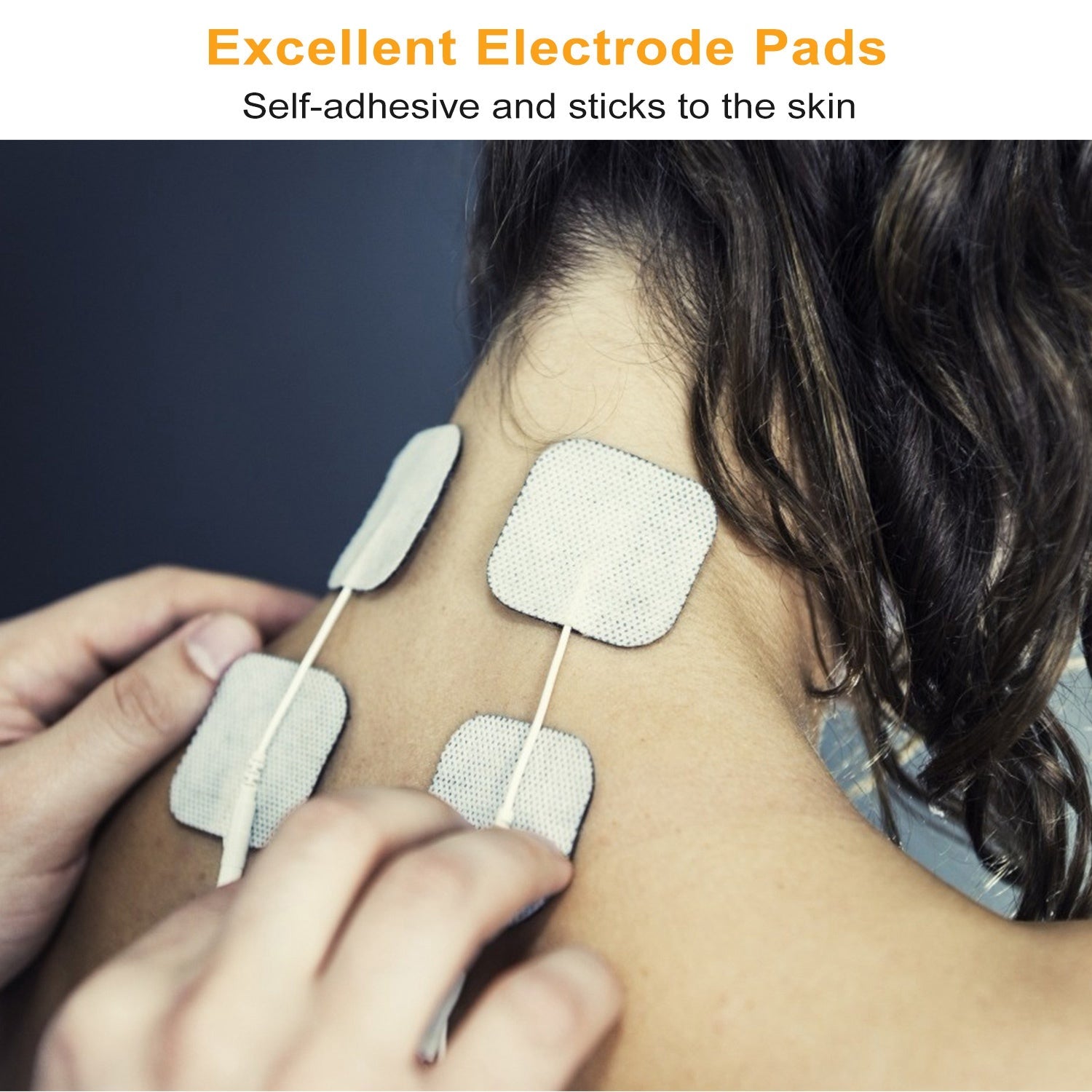 4Pcs Reusable Replacement Electrode Pads