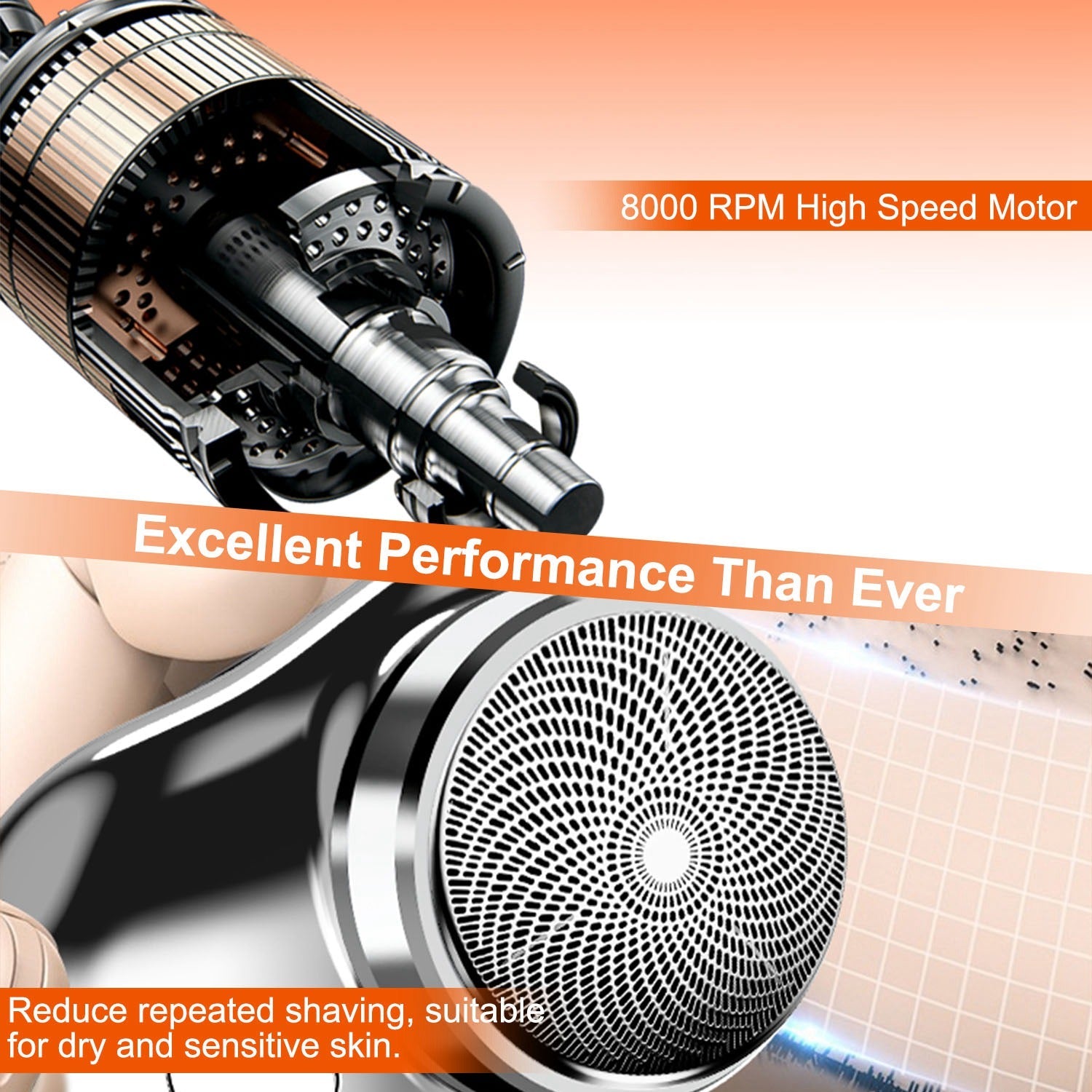 Electric Razor for Men Mini Shaver