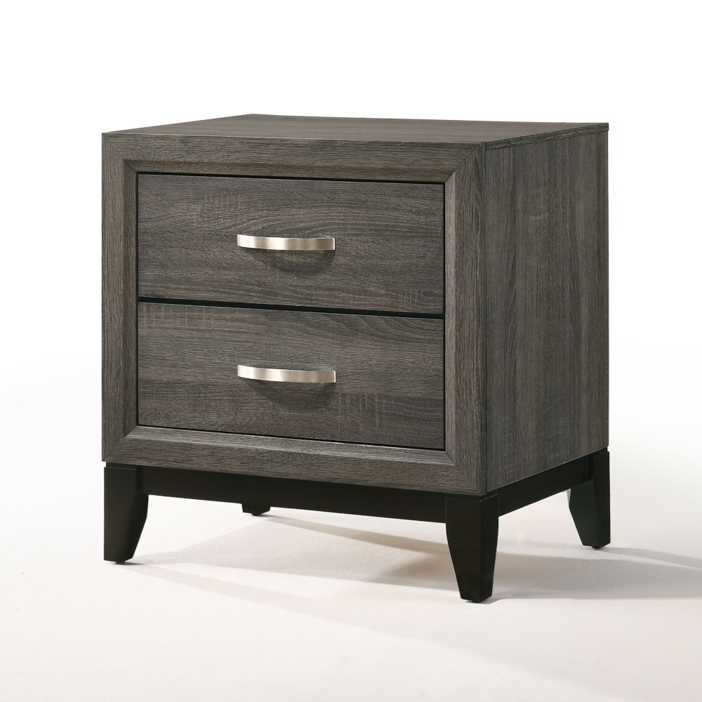 Valdemar Nightstand - Weathered Gray