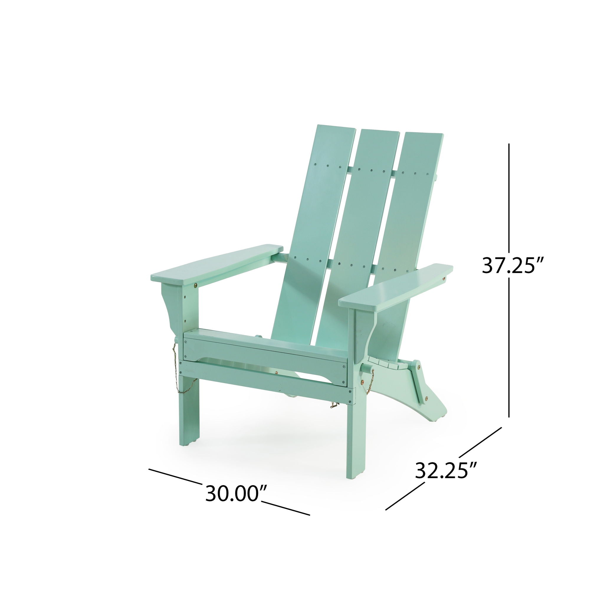 Aurascape Outdoor Comfort Foldable Adirondack Chair
