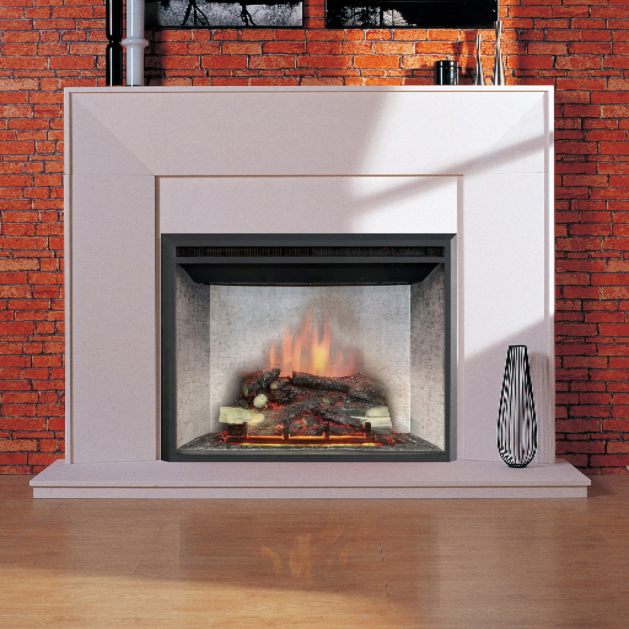 Dynasty Presto 35" Vent Free Electric Firebox Insert With Remote Control [DY-FI35D] (SAK86012)