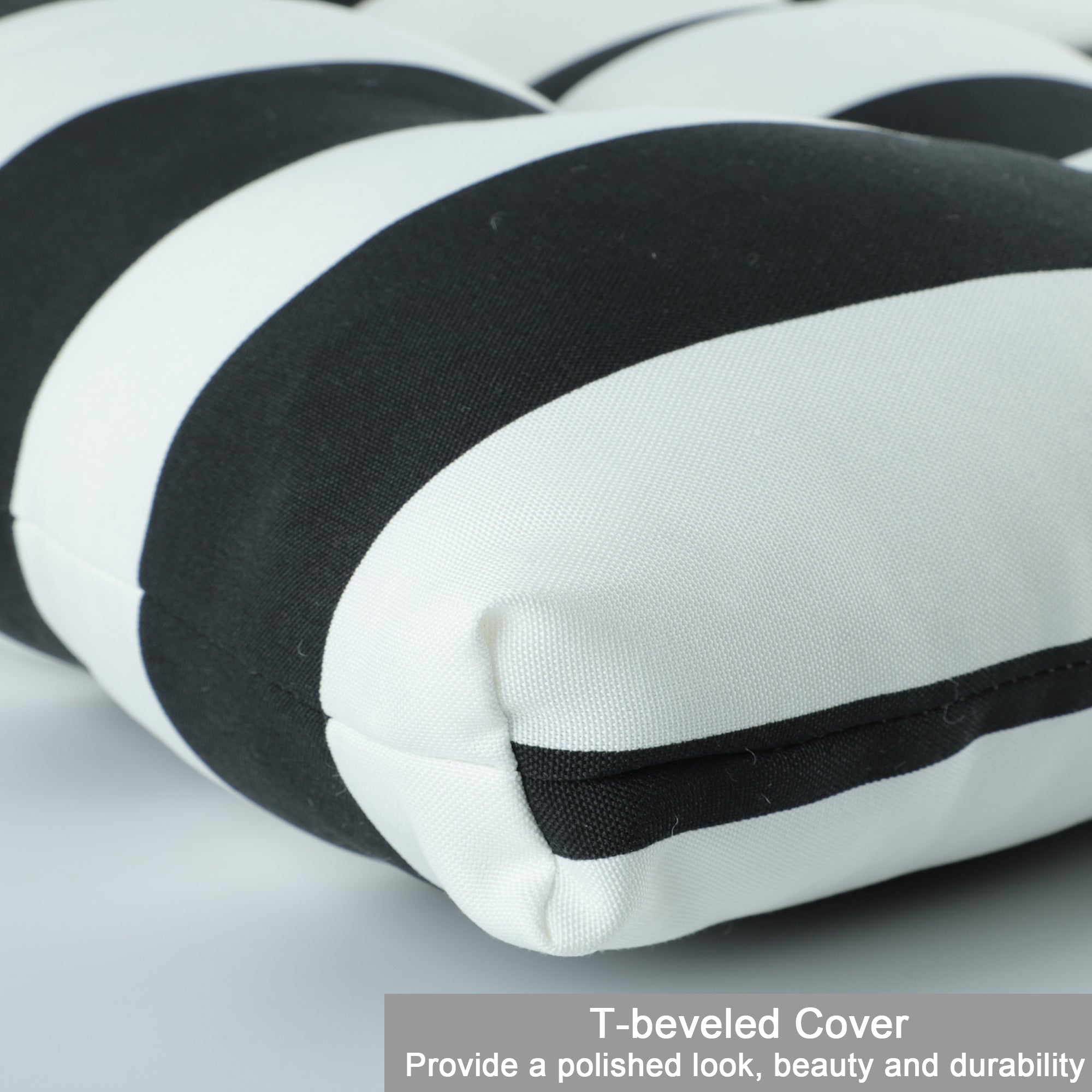 2-Piece High Back Patio Chair Cushion Set