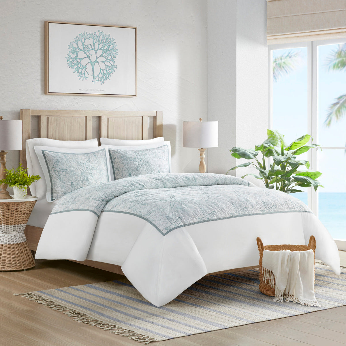 Duvet Cover Mini Set White King