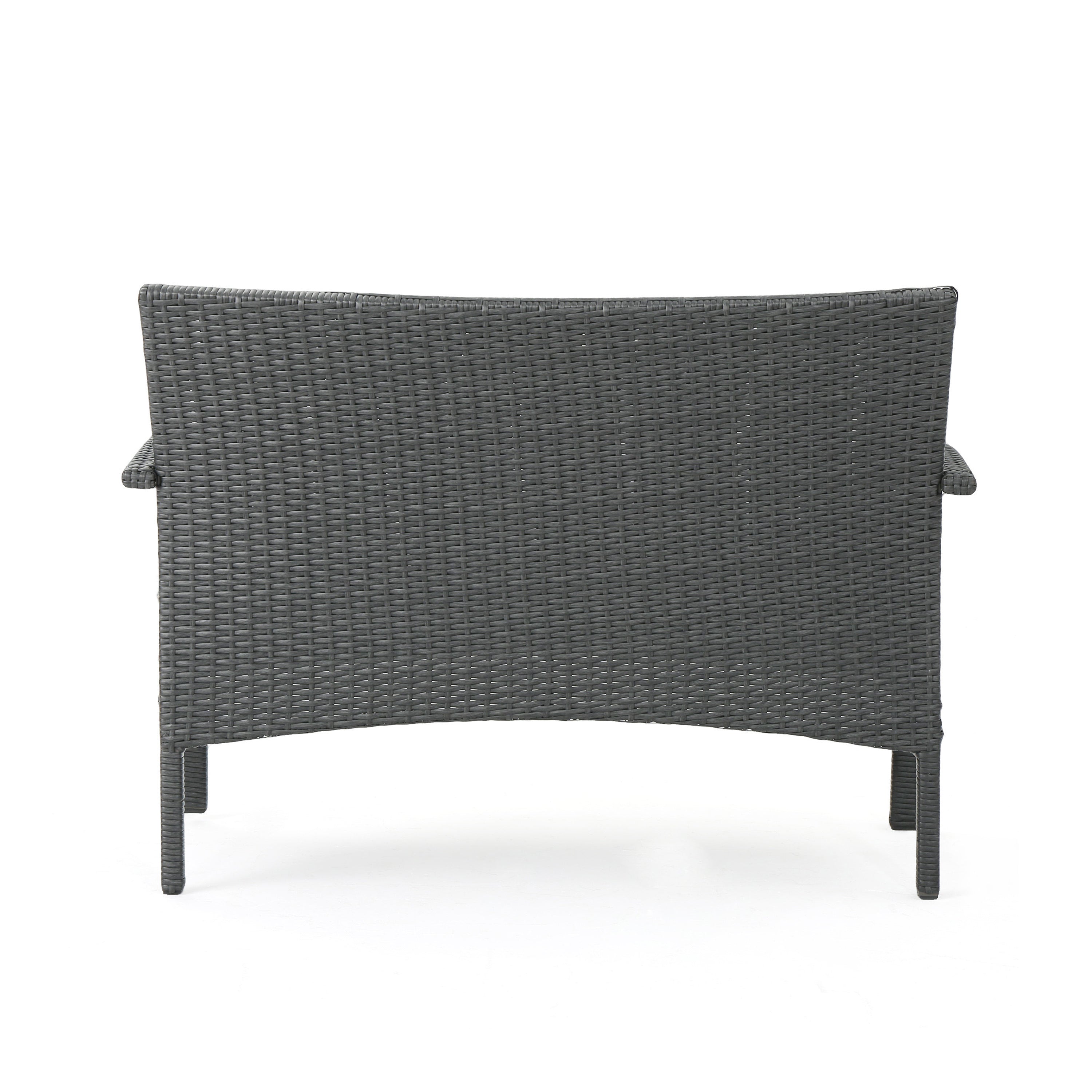 Cordoba KD Wicker 4 Piece Chat Set