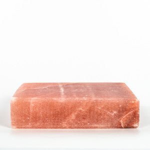 HIMALAYAN SALT PLATE 8" x 8" x 2"