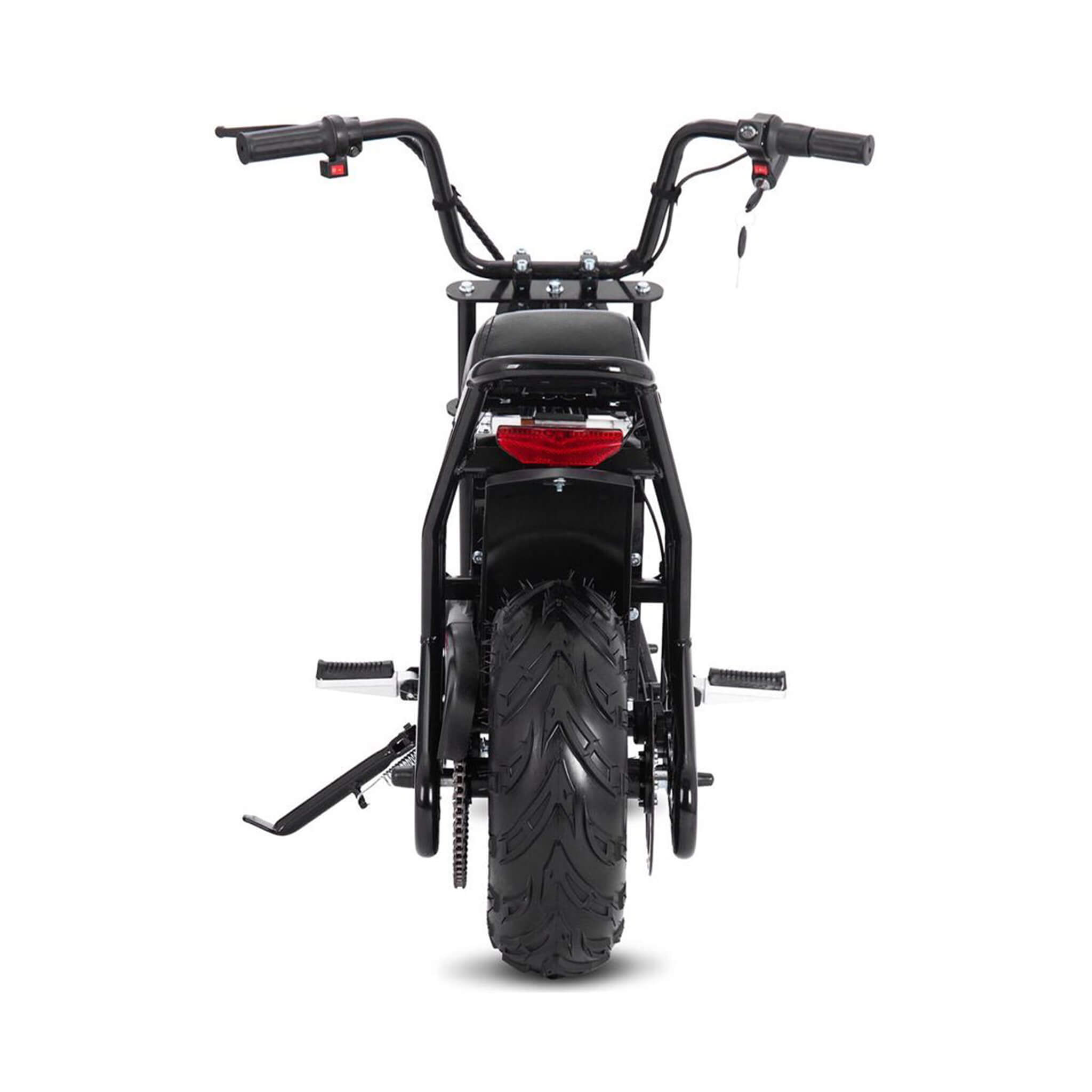 MotoTec 1000W 48V/12AH Electric Powered Mini Bike, Black (SAK17859)