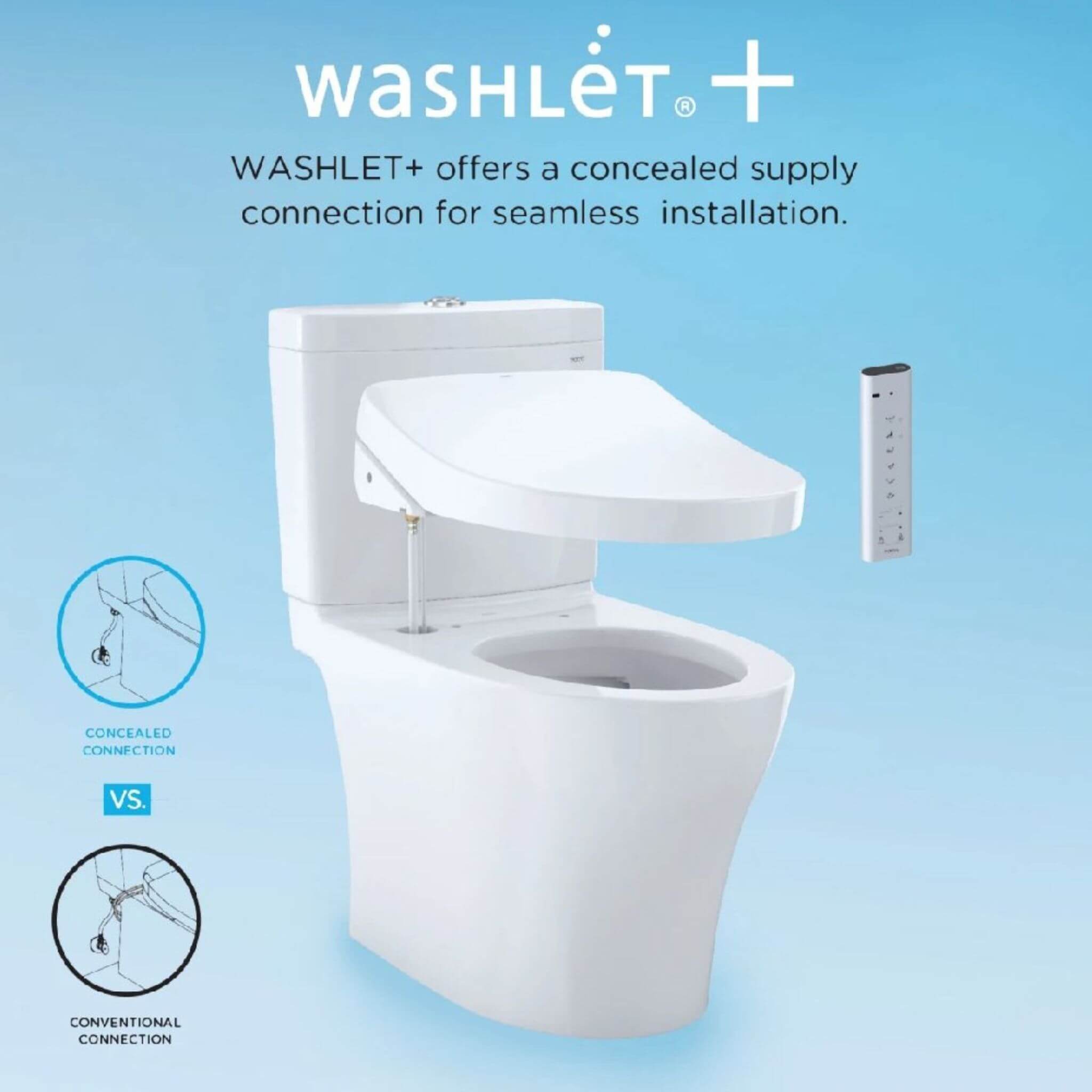[MW6043084CUFG#01] TOTO Ultramax II 1G Washlet C5 And 1.0 GPF Elongated Toilet With Left Hand Lever (SAK09436)