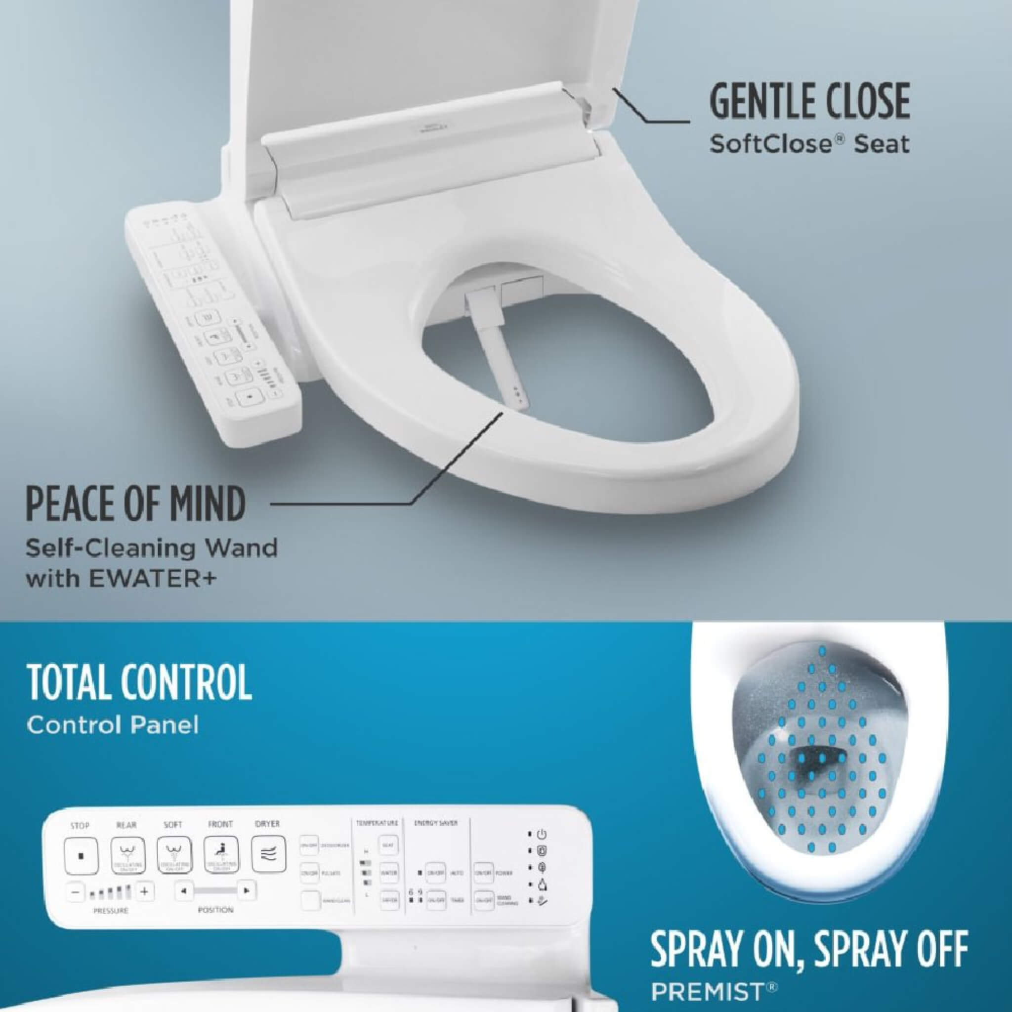 [MW7763074CSFG.10#01] TOTO Drake Washlet C2 With 1.6 GPF Universal Height Bidet Toilet With Left Hand Lever (SAK75918)