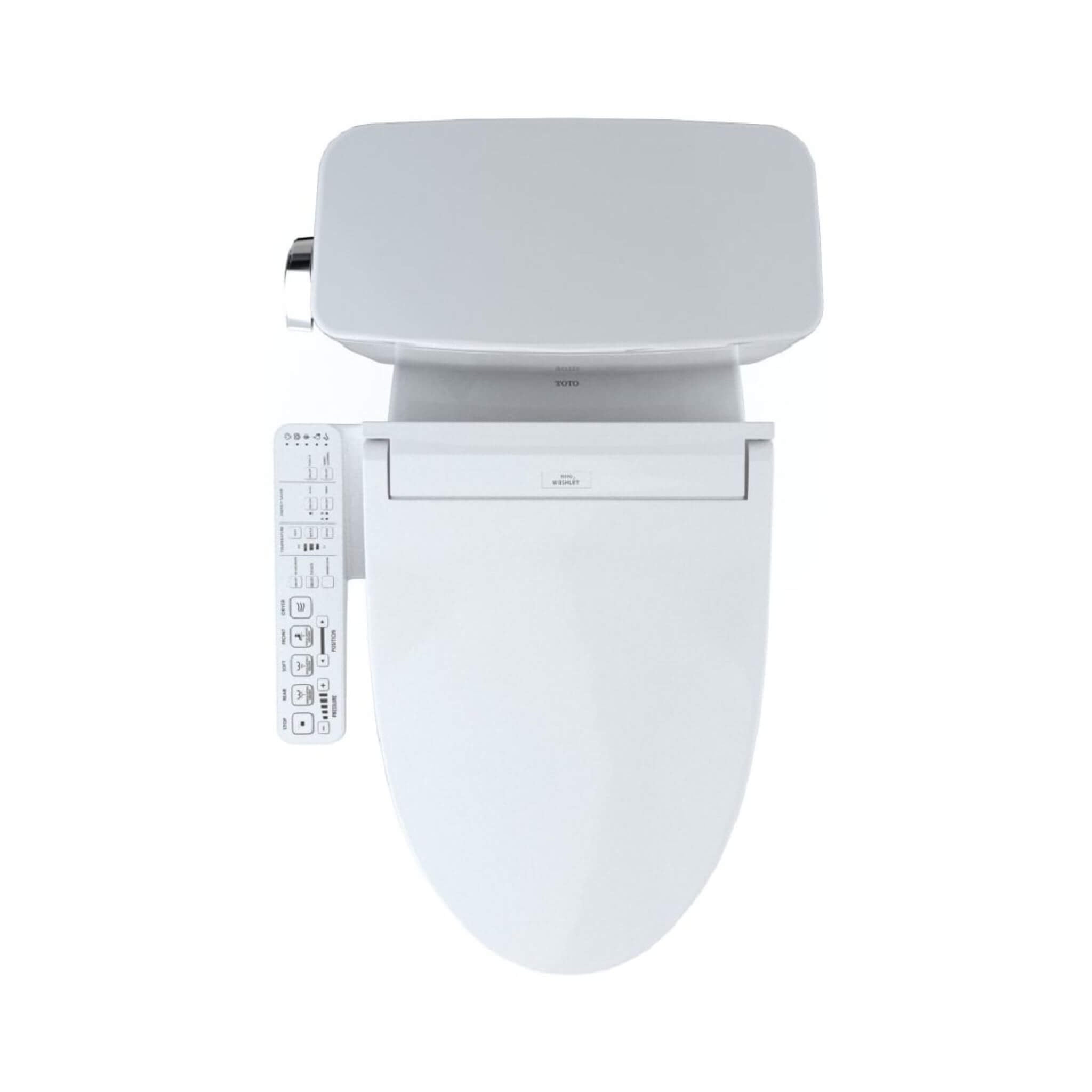[MW7763074CSG#01] TOTO Drake 1.6 GPF And Washlet C2 With Left Hand Lever Elongated Bidet Toilet (SAK36982)